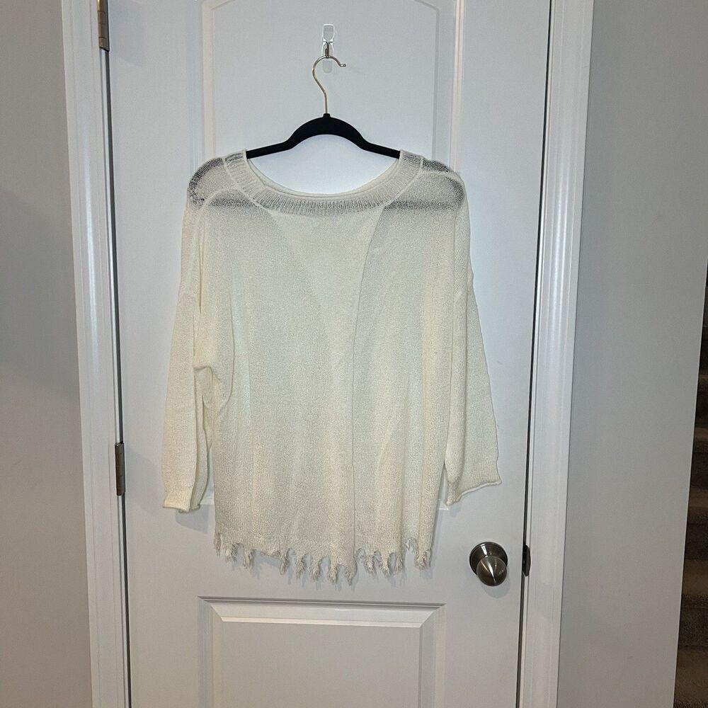 Cato Women’s Top Large Coastal Boxy - Picture 2 of 5